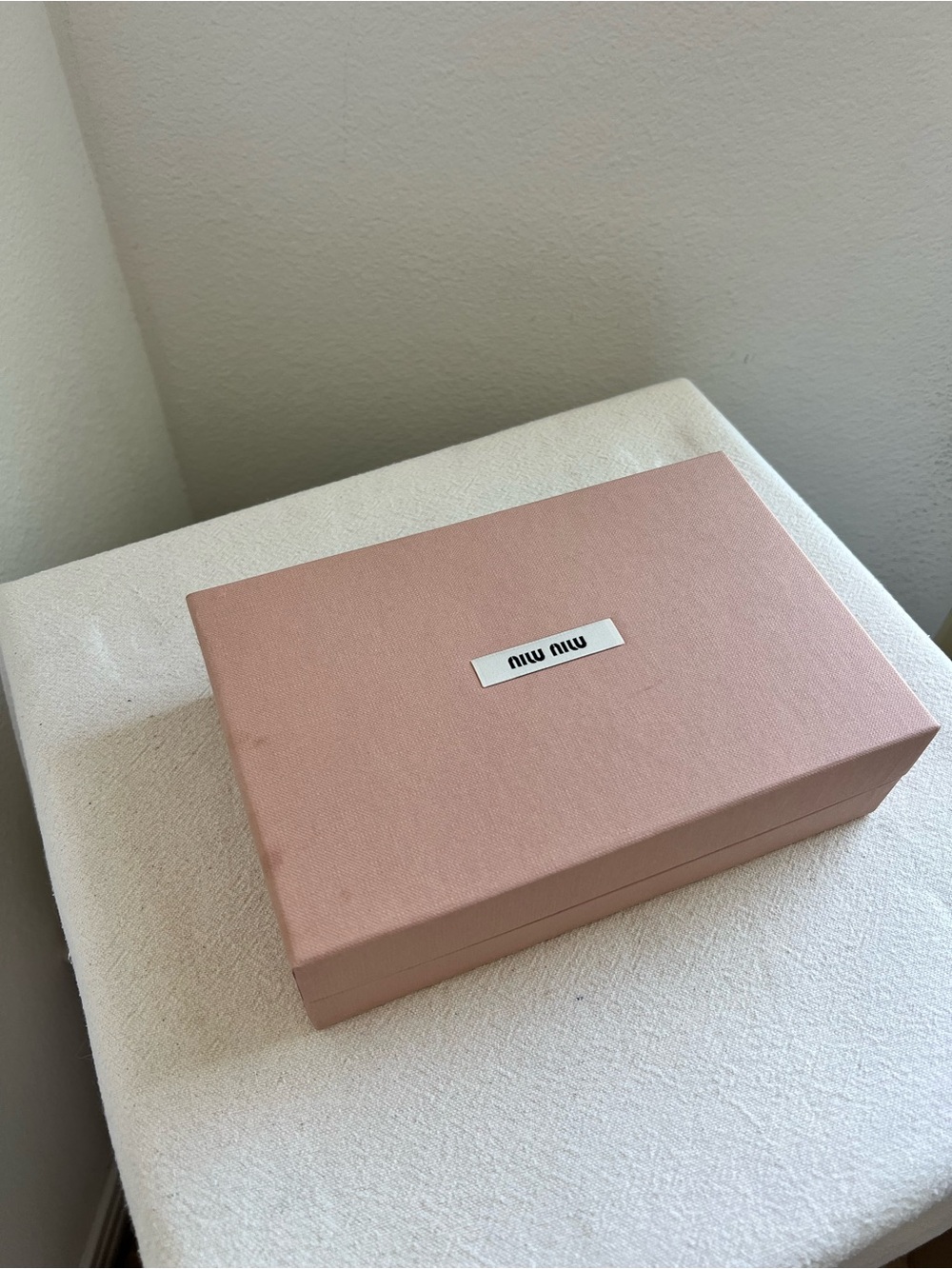Miu Miu Dusty Pink Jewelry/Gift Box